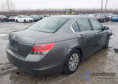 2008 Honda Accord 2.4 Lx-P из США, поврежденный, VIN JHMCP26418C072235